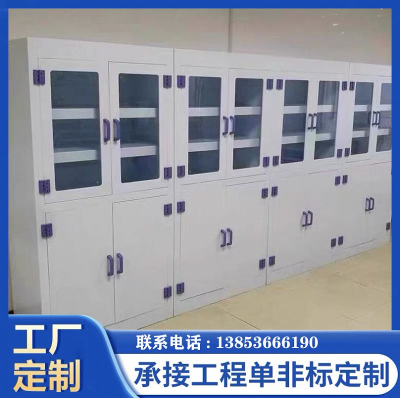 山東實驗臺實驗室pp器皿柜試劑柜支持定做